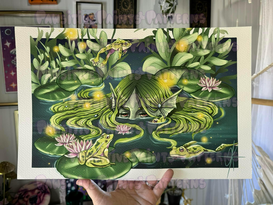Swamp Queen Limited Edition PRINT
