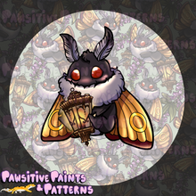 Load image into Gallery viewer, Cottagecore Cryptids: Mothman PNG
