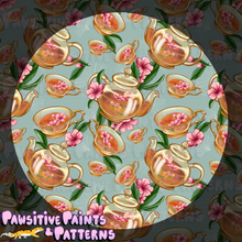 Load image into Gallery viewer, Peach Tea Party Seamless
