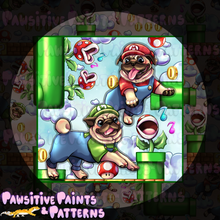 Load image into Gallery viewer, Pug Plumbers PNG
