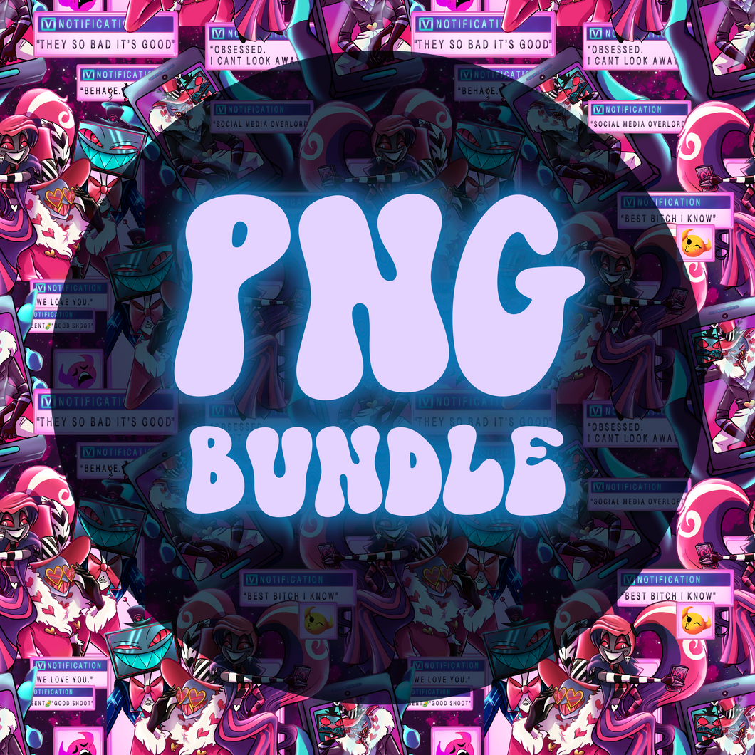 Hazbin Hoe Pt 2 PNG Bundle