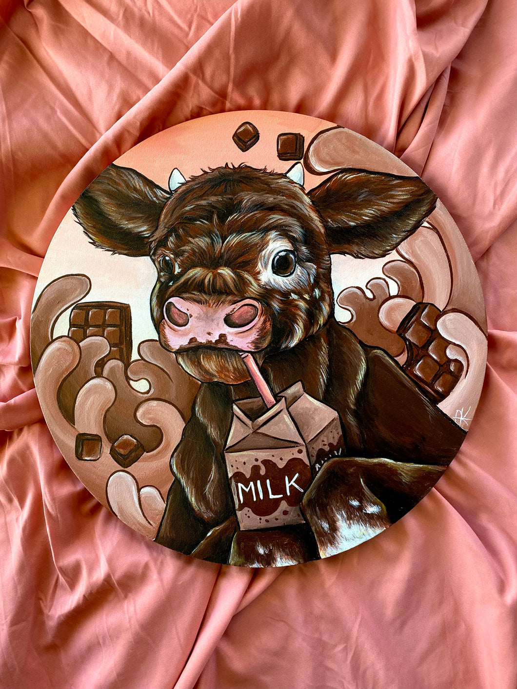 Choco Cow Print