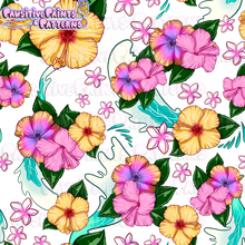 Load image into Gallery viewer, Dolphin Floral Florida Line Coordinating File
