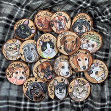 Load image into Gallery viewer, Custom Pet Portrait Ornament
