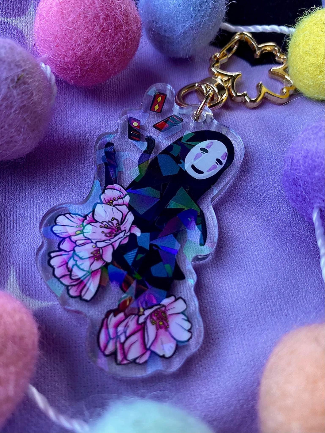 Who’s Face Holo Keychain PREORDER